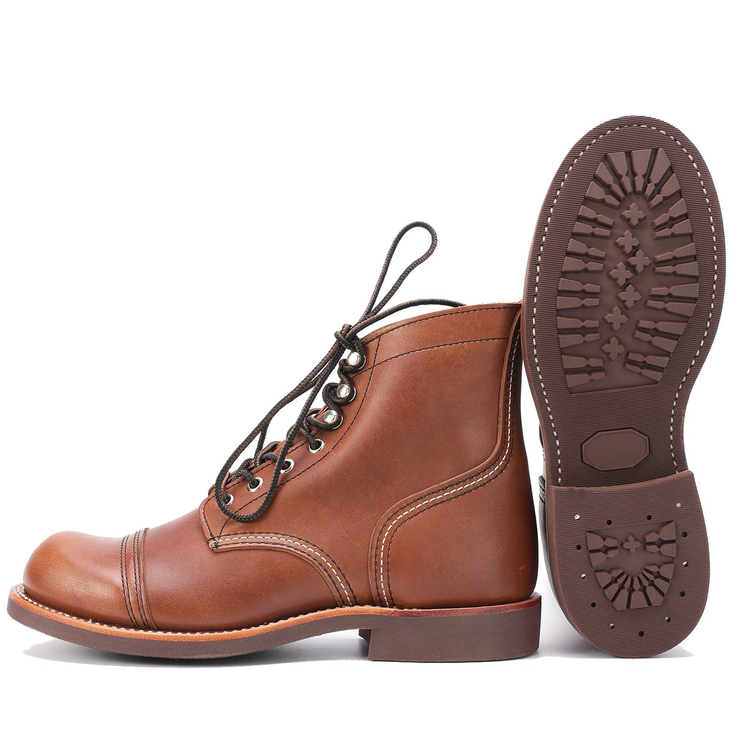 Goodyear-Welted Boots Iron Ranger 3/4 crepsole Brown BW8808