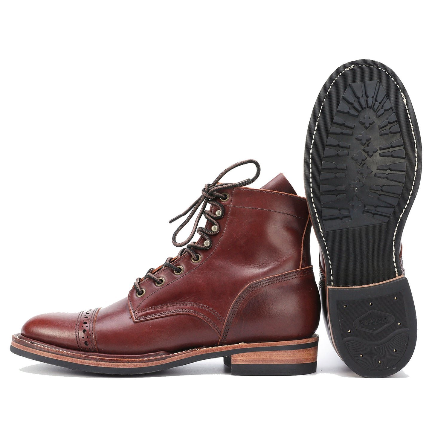 MP-Sherman Plain Toe 3/4 crepsole Brown CL8807